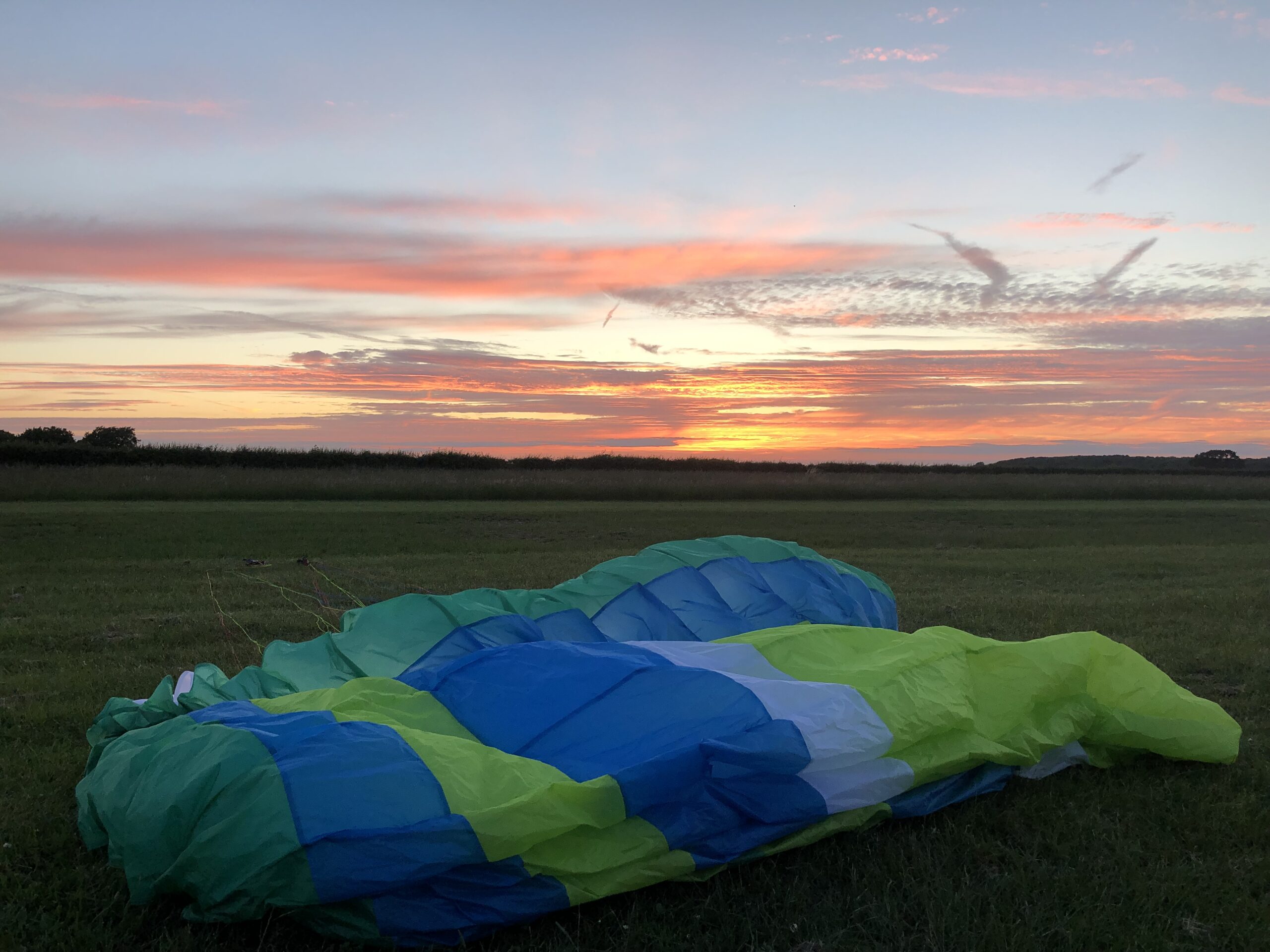 After the wind dropped